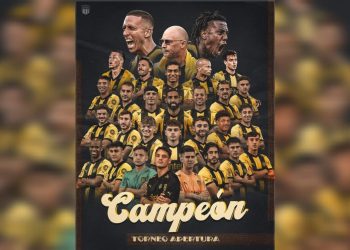 Peñarol se corona campeón del torneo Apertura uruguayo