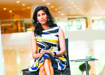 Gita Gopinath, primera subdirectora gerente del FMI..