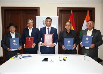 India y Bolivia firman cinco proyectos de impacto rápido para desarrollo
