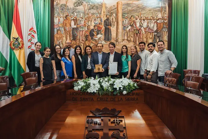 Banco Ganadero es reconocido por su aporte a la preservación del Centro Histórico
