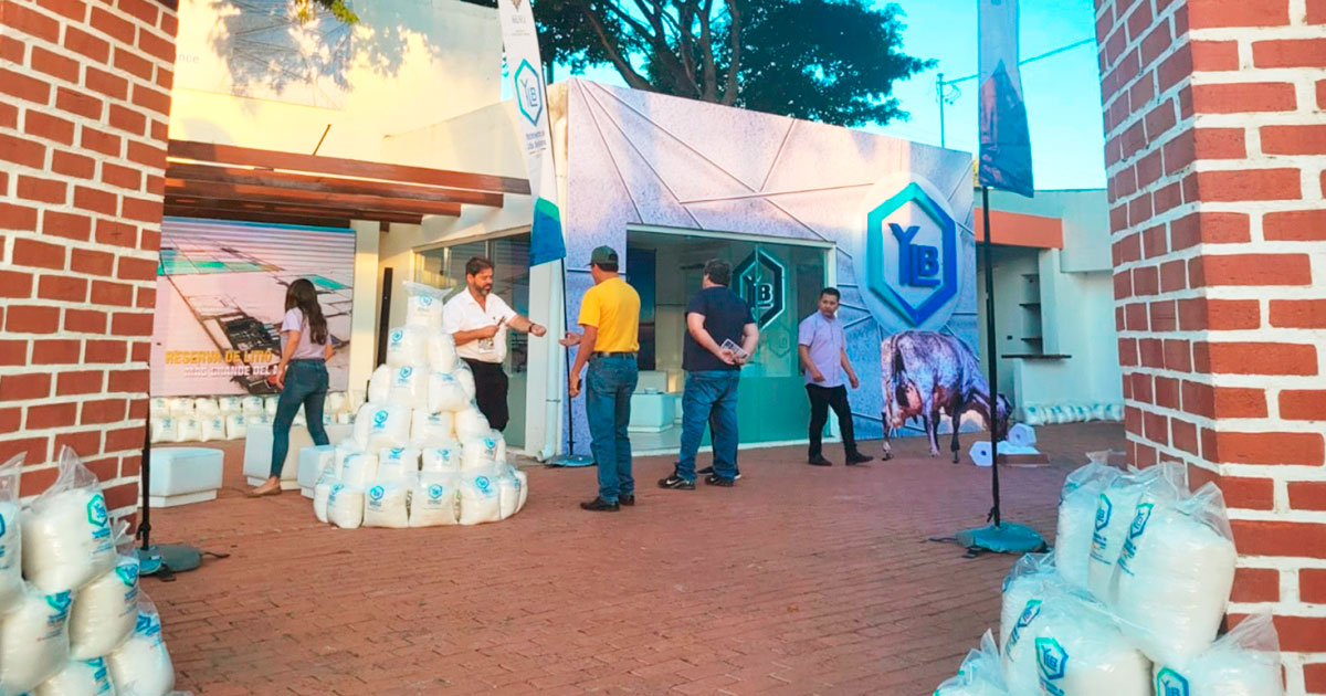 Stand de YLB en Agropecruz