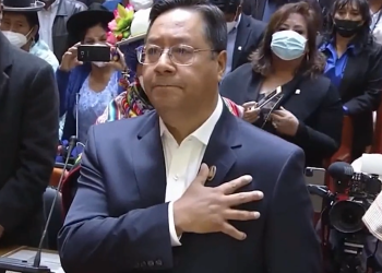 En medio de cuestionamientos a la ‘unidad’, Arce celebra su ´medio camino’ de mandato