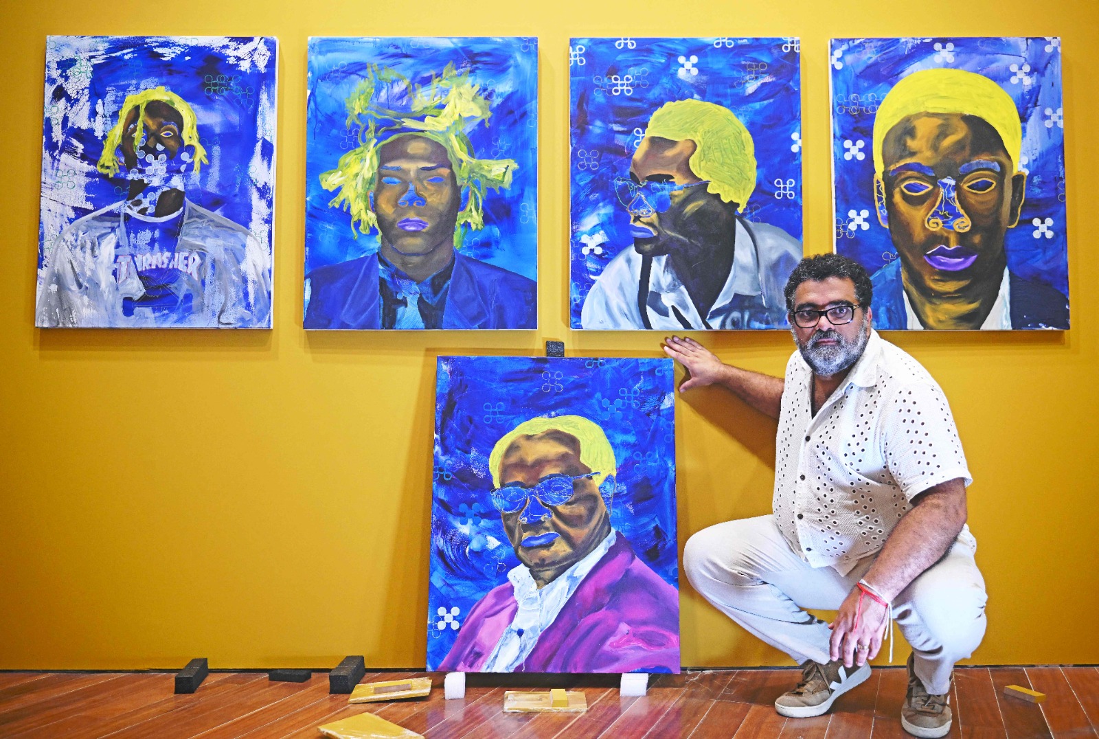 La cultura hip hop es el referente para la mayoría de los artistas jóvenes negros de Rio. Foto: AFP