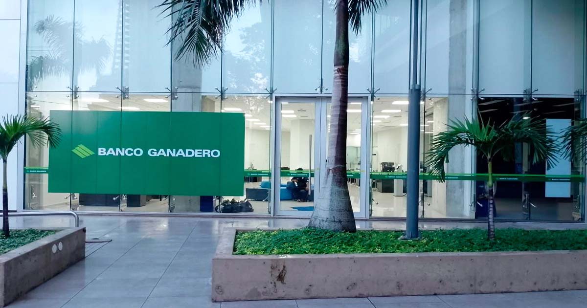 El Banco Ganadero suma más de 400 puntos de servicio en ocho departamentos del país.