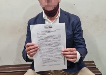 La Policía aprehende a quien posiblemente envenenó a un perro en Santa Cruz. Foto: Eduardo Del Castillo