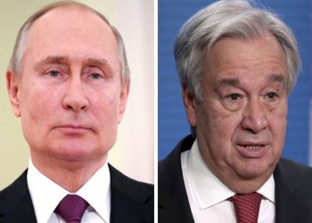 Putin y Guterres piden a israelíes y palestinos el cese de la violencia