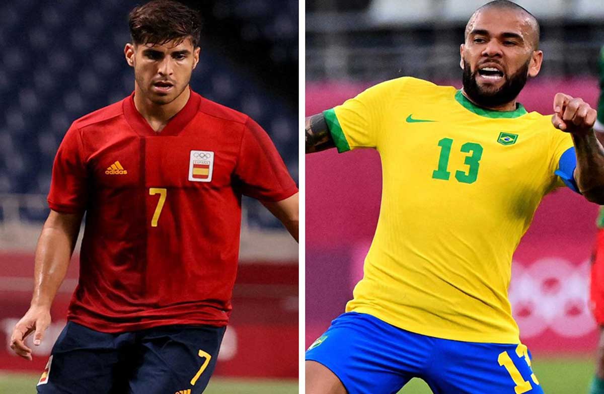 España-Brasil, la final esperada en el fútbol de Tokio-2020