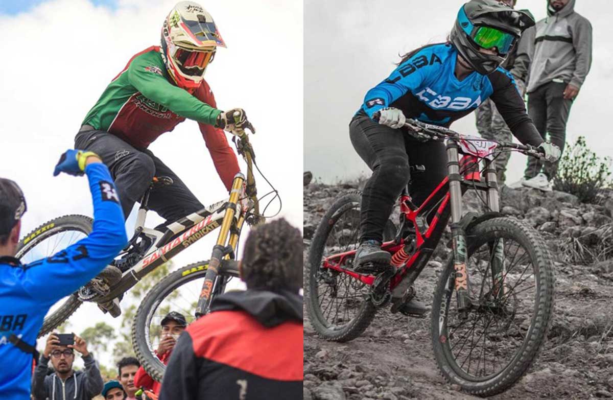 Wende y Reynaga se clasifican al Panamericano de Downhill