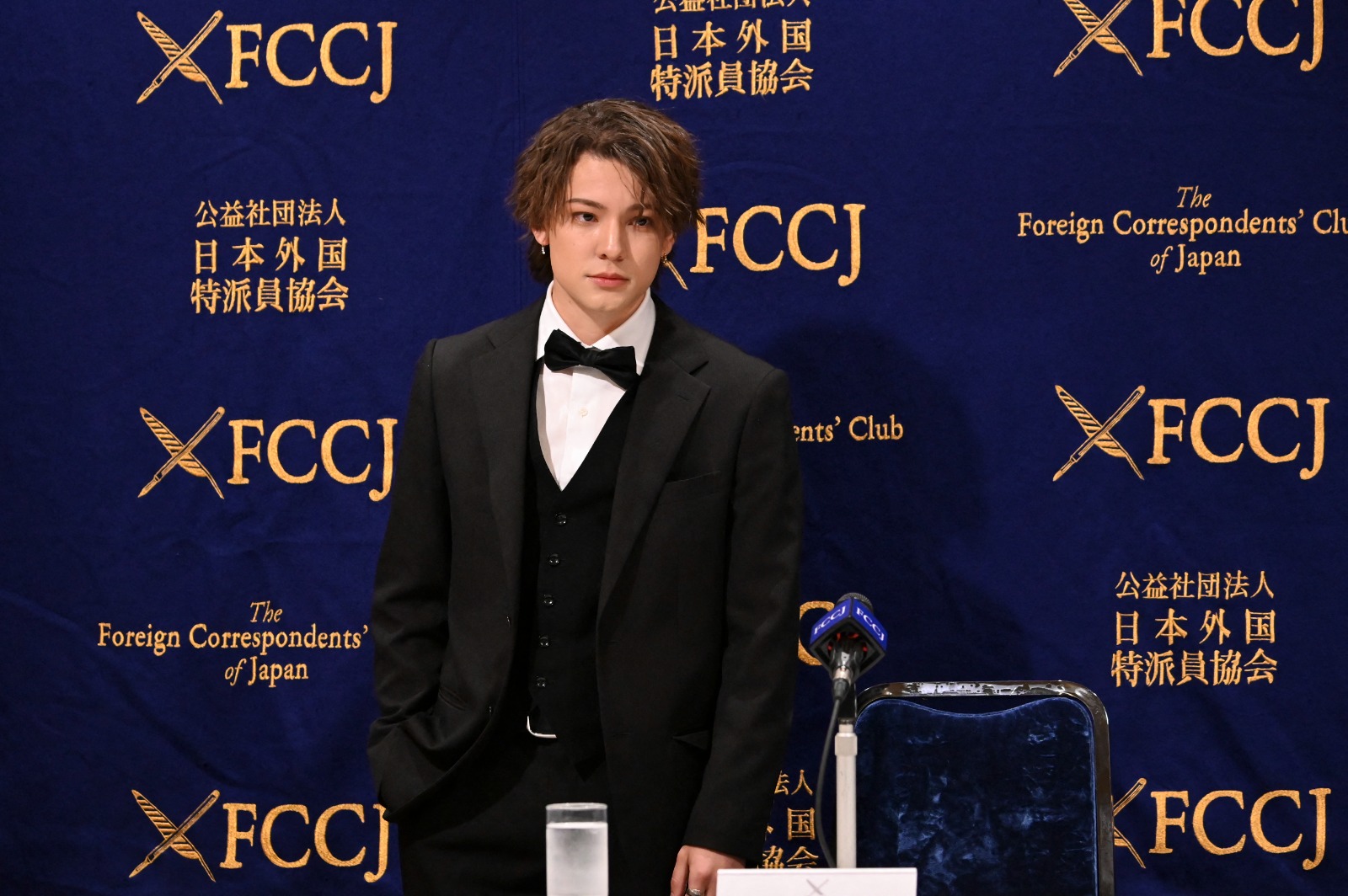 El cantante japonés-brasileño Kauan Okamoto. Foto: AFP