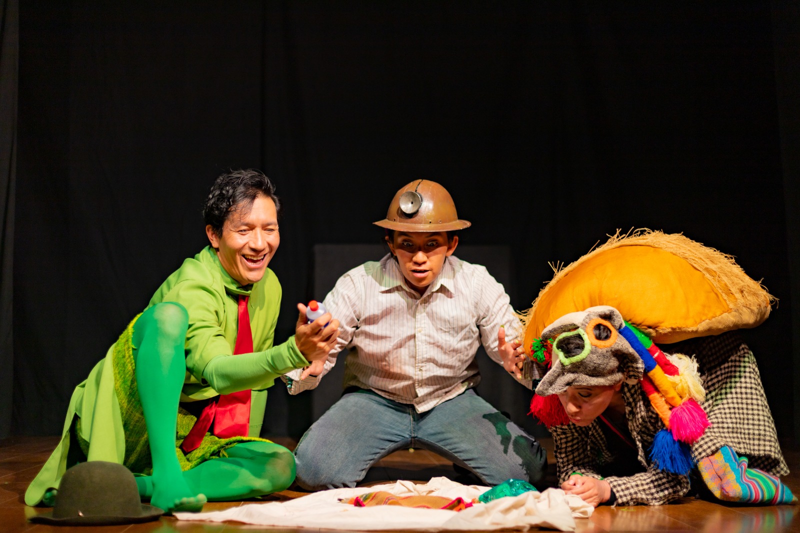 Una escena de ‘El secreto de la Madre Tierra’. Foto: Yantra Teatro