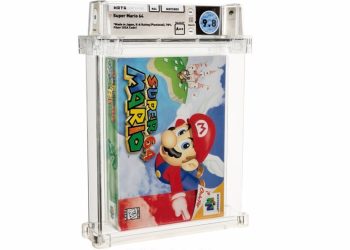 Subastan una copia sellada de ‘Super Mario 64’ por más de $us 1,5 millones