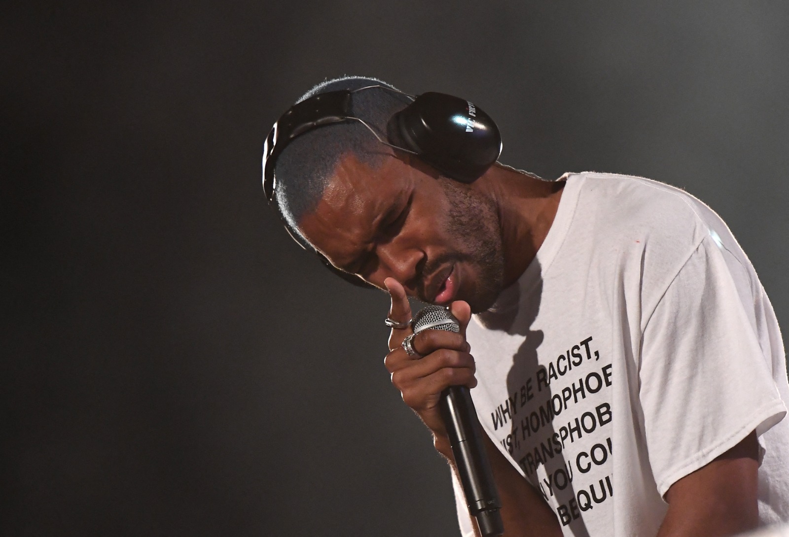 Frank Ocean, primer hombre queer en ser cabeza de cartel del festival. Foto: AFP