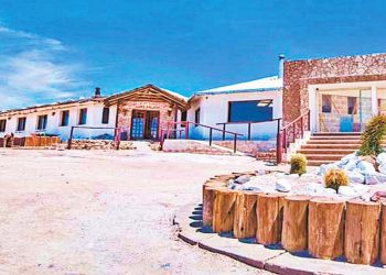 El hotel Luna Salada en Uyuni, Potosí, fue uno de los afectados por pobladores de Colchani.