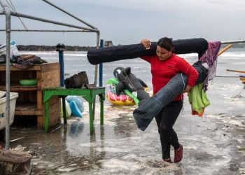 Arce se solidariza con México, donde el huracán Grace dejó muertos