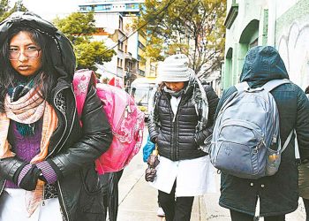 A partir del martes regirá el horario de invierno para estudiantes en tres departamentos.