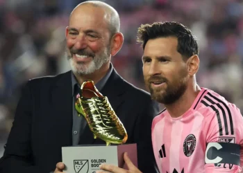 Messi recibe su primera Bota de Oro de la MLS