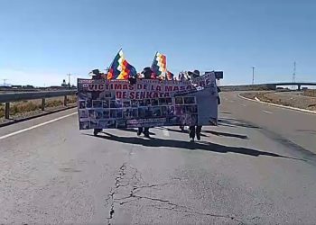 Comienza la marcha de las víctimas de Sacaba y Senkata rumbo a La Paz