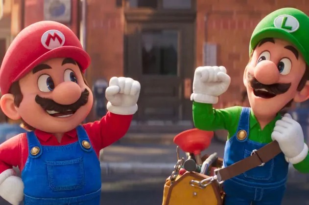 Una escena de 'Super Mario Bros.: La película'. Foto: Andes Films