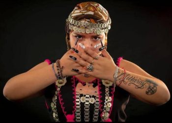 La rapera mapuche chilena MC Millaray. Foto: Facebook
