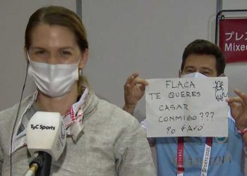La argentina María Belén Pérez Maurice perdió un combate, pero ganó un marido