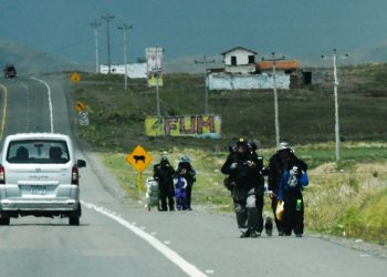 Tránsito despliega más de 200 efectivos para el control de la peregrinación por Semana Santa. Foto: APG
