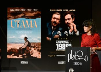 Lectura de los nominados a la décima edición de los Premios Platino. Foto: premiosplatino.com