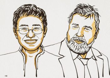 Los periodistas Maria Ressa y Dimitri Muratov ganan el Nobel de la Paz