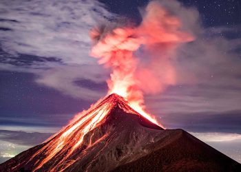 Volcán de Fuego de Guatemala