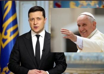 Zelenski reunirse papa